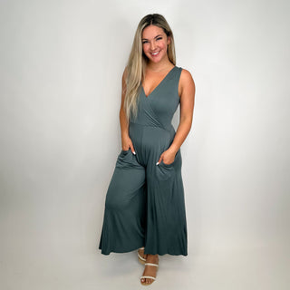 Zenana Overwhelmingly So Rayon Blend Jumpsuit - 4 colors!