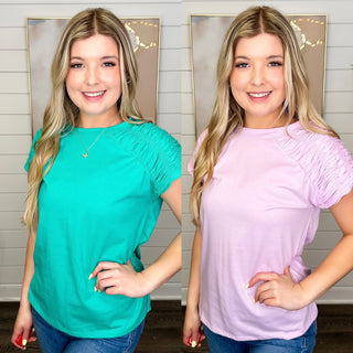 Nothing Really Matters Short Sleeve Avery Mae Top - 2 colors!