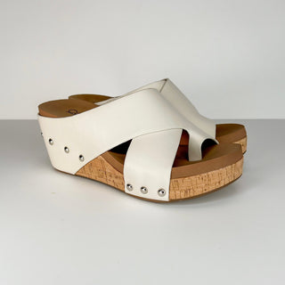 Corky You're the Reason Faux Leather Wedges - 2 colors!