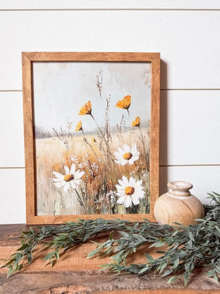 Vintage Floral Wood Sign - 3 options!