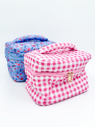Meant to Change Quilted Makeup Bag - Multiple Options