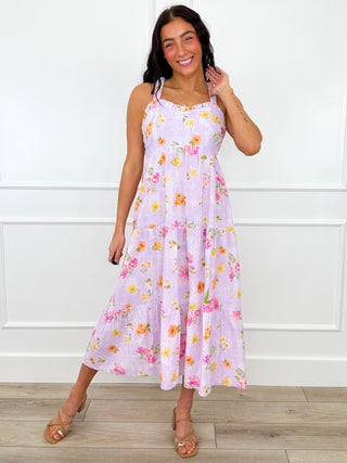In Full Bloom Lavender Avery Mae Dress