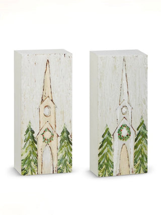 Forest & Faith Wood Block Decor - 2 colors!