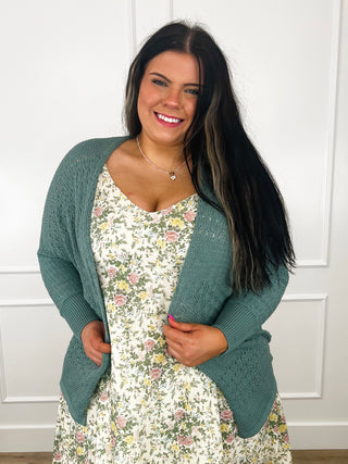 There’s Always a Reason to Smile Knit Long Sleeve Avery Mae Cardigan - Multiple Colors