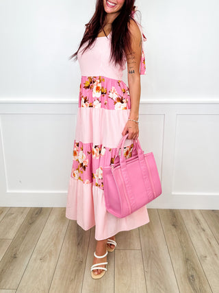 Garden Gala Lightweight Pink Avery Mae Dress