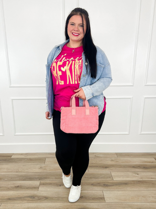 All My Time Cotton Long Sleeve Light Wash Avery Mae Shacket
