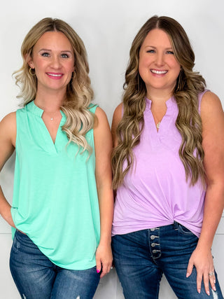 Dear Scarlett Is True Wrinkle-Free Gabby Tank Top - 8 colors!