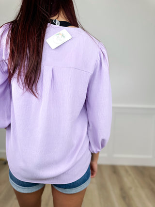 Staying Right Here Lightweight 3/4 Sleeve Avery Mae Top - 3 colors!
