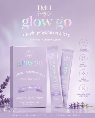 PRE-ORDER TMLL Glow Go Wellness Drinks - Lavender Haze