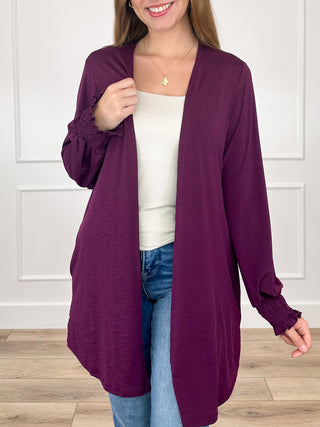 Dear Scarlett Wishes Do Come True Wrinkle-Free Long Sleeve Cardigan - Multiple Colors