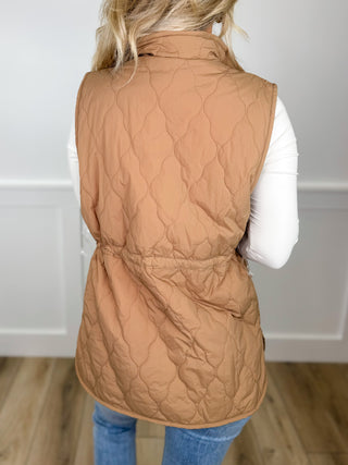 Base Camp Quilted Avery Mae Vest - 2 colors!