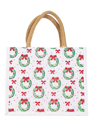 Carrying Christmas Jute Bag - 3 options!