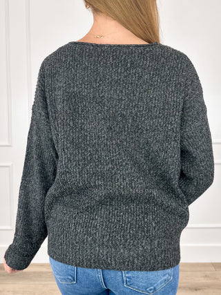 I Still See You Knit Long Sleeve Avery Mae Sweater Top - Multiple Colors