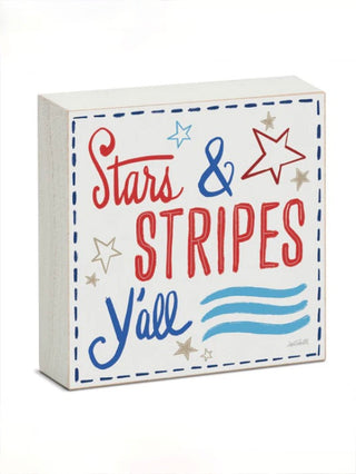 Founding Favorites Wood Block Sign - Multiple Options
