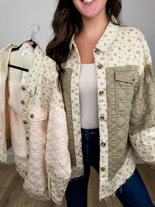 Wonderfully Peaceful Long Sleeve Avery Mae Shacket - 2 colors!