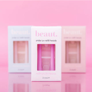 PRE-ORDER BEAUT refill brush heads smile luv toothbrush