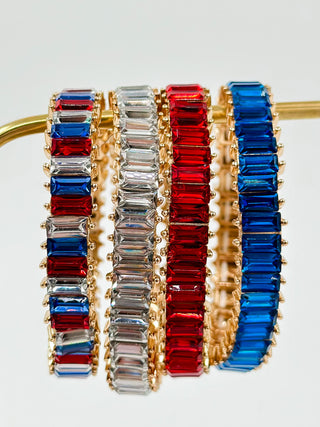 Celebrate with Sparkle Gold Bracelet - Multiple Colors