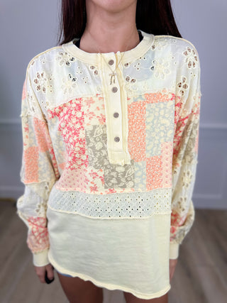 Easel Make Your Choice Cotton Long Sleeve Top - 3 colors!