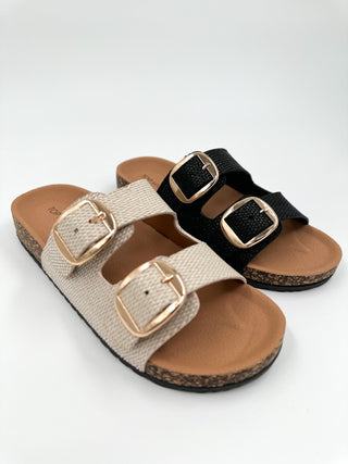 Top Notch Woven Sandals - Multiple Colors