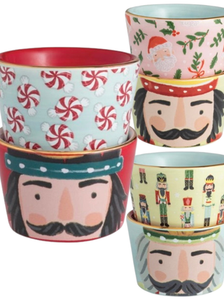 Nutcracker Ceramic Tidbit Set - 3 options!