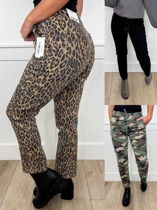 YMI Liv High Rise Cropped Slim Fit Pull On Jeans - 3 options!