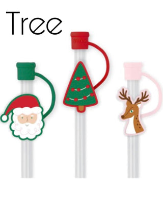Swig Sipping Holiday Spirits Straw With Protective Cap - 5 options!