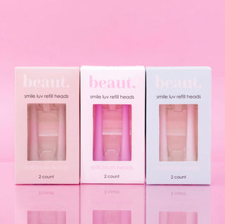 PRE-ORDER BEAUT refill brush heads smile luv toothbrush