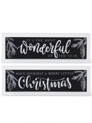 Monochrome Magic Wood Sign - 2 options!