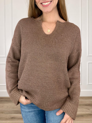 I Still See You Knit Long Sleeve Avery Mae Sweater Top - Multiple Colors