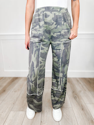 Chill Combat High Rise Lightweight Camo Avery Mae Bottoms