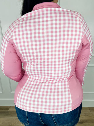 Change the Way Long Sleeve Pink Avery Mae Zip Up Jacket
