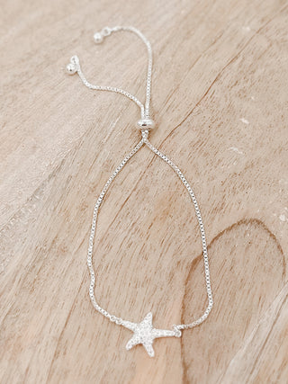 Shoreline Sparkle Silver Bracelet