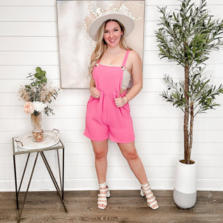 Enough of Tonight Avery Mae Overall Romper - 2 colors!