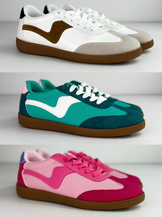 Keeping it Classy Faux Leather Sneakers - 3 colors!