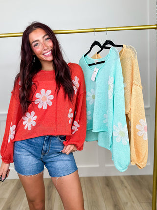 POL Lock Screen Official Knit Long Sleeve Sweater Top - 3 colors!