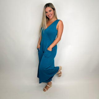 Zenana Overwhelmingly So Rayon Blend Jumpsuit - 4 colors!