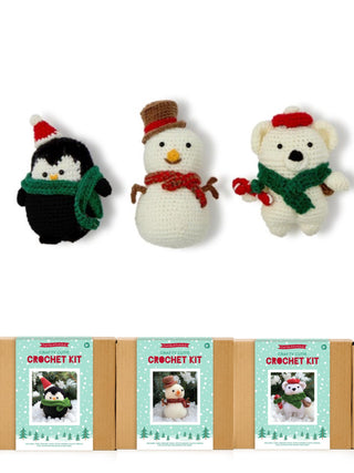 Cuddly Friend Crochet Kit - 3 options!