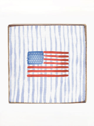 American Dreamin' Wood Block Sign - Multiple Options