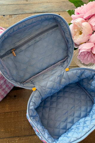 Meant to Change Quilted Makeup Bag - Multiple Options