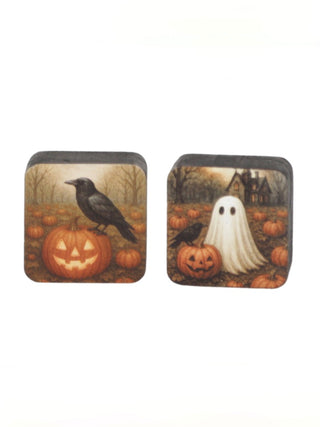 Fright This Way Mini Wood Block Set