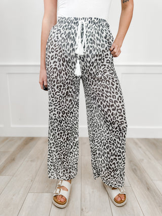 Wilder Days High-Rise Sheer Avery Mae Coverup Bottoms