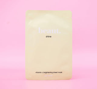 PRE-ORDERBEA Shine sheet mask