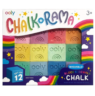 Colorful Sidewalk Chalk Blocks