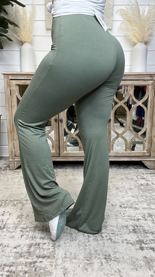 Worth it Hight Rise Avery Mae Flare Bottoms - 3 colors!