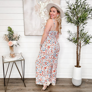 Flows Perfectly Rayon Floral Avery Mae Jumpsuit - 2 colors!