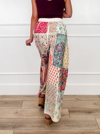 Turn it Around High-Rise Wide Leg Avery Mae Bottoms - Multiple Colors