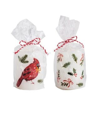 Holiday Pillar Candles - 2 options!