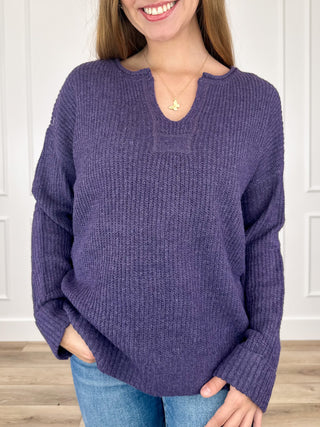 I Still See You Knit Long Sleeve Avery Mae Sweater Top - Multiple Colors