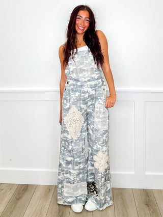 POL Feeling Spontaneous Cotton Wide Leg Overalls - Multiple Colors
