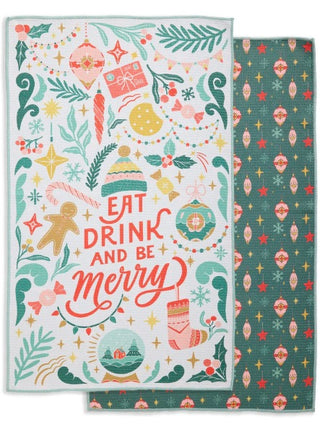 Winter's Cute Microfiber Dishtowel - 2 options!